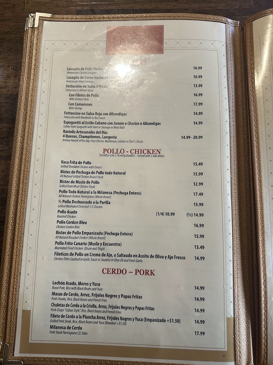 Islas Canarias Restaurant Menu - Image 4